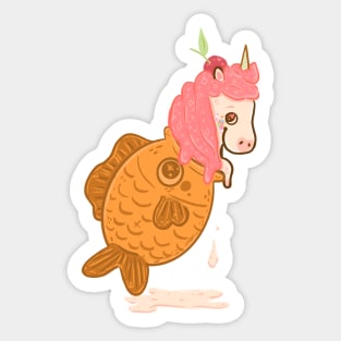 Unicone Taiyaki Sticker